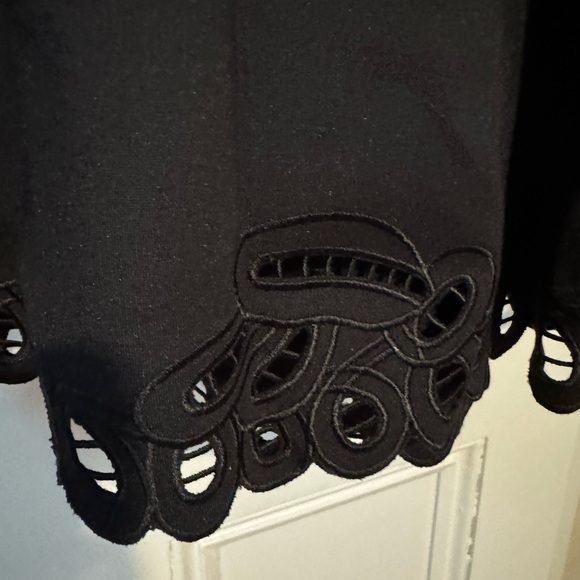 New with tags! Talbots Petite black lined sheath dress size 14P - Picture 3 of 5